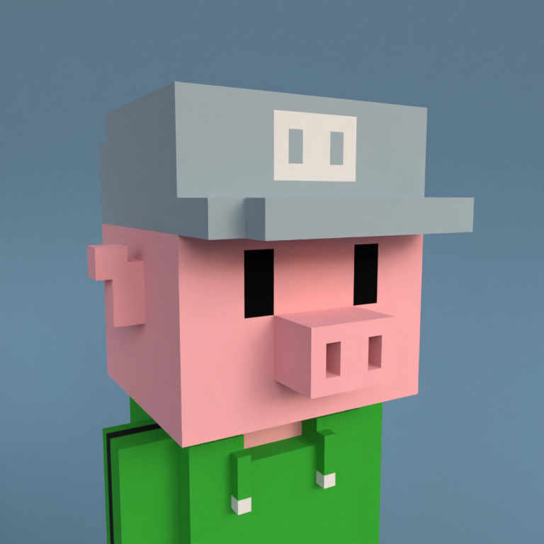 Meebit #13841 — Portrait