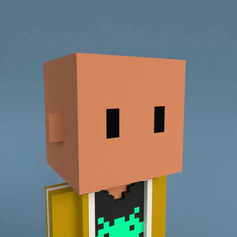 Meebit #13842 — Portrait