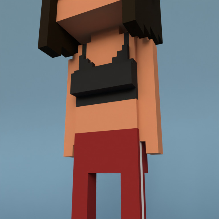 Meebit #13847 — Outfit