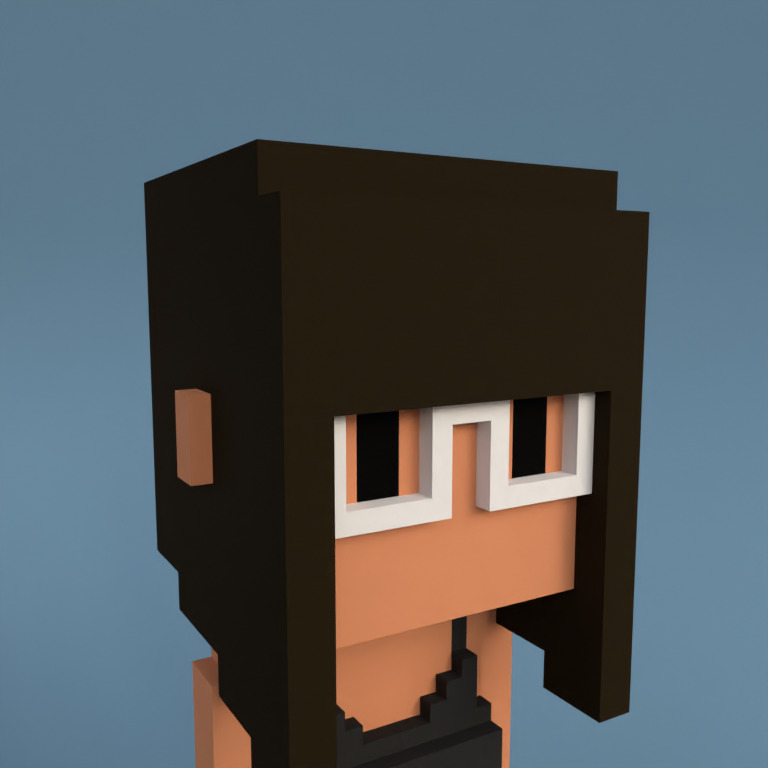 Meebit #13847 — Portrait