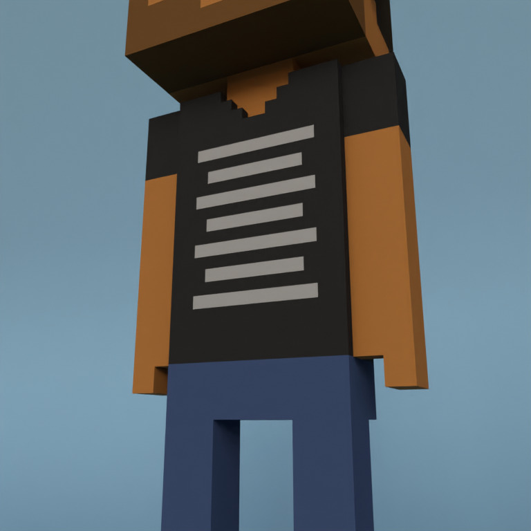 Meebit #13853 — Outfit