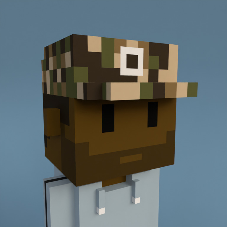 Meebit #13876 — Portrait