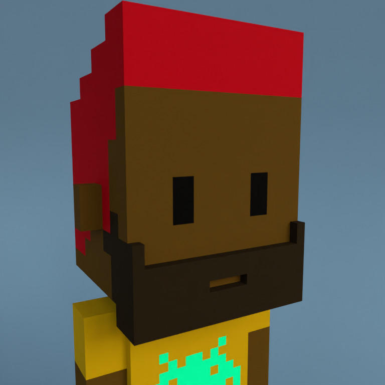 Meebit #13878 — Portrait
