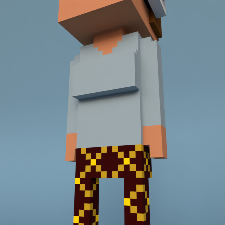 Meebit #13886 — Outfit