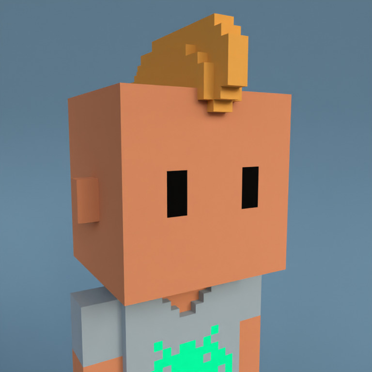 Meebit #13887 — Portrait