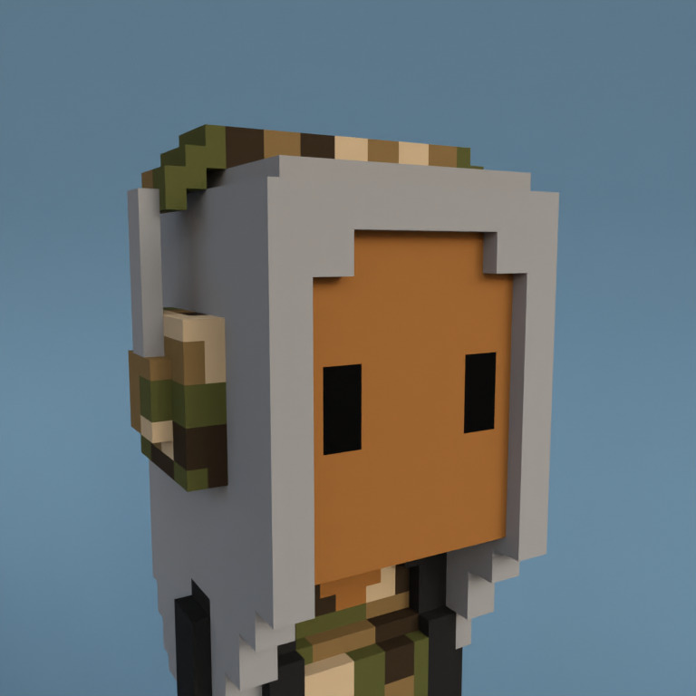 Meebit #13902 — Portrait