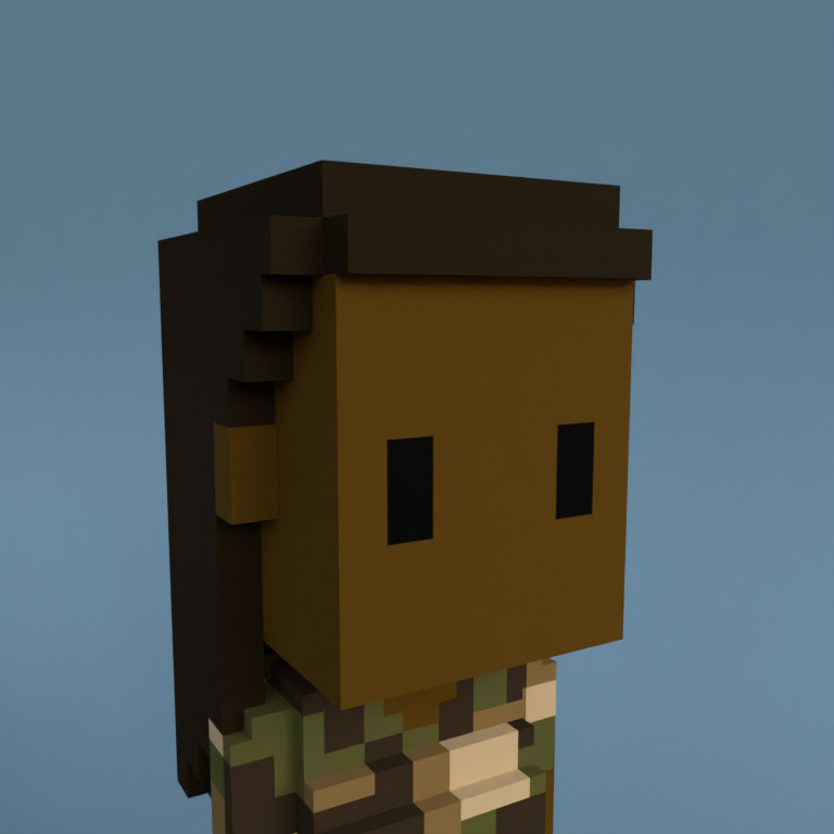 Meebit #13912 — Portrait