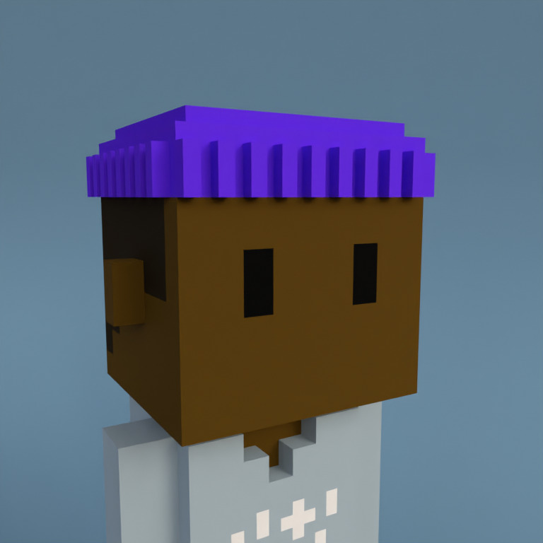 Meebit #13937 — Portrait