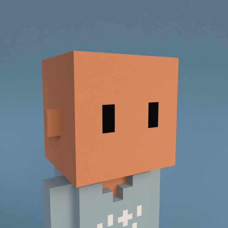Meebit #13968 — Portrait