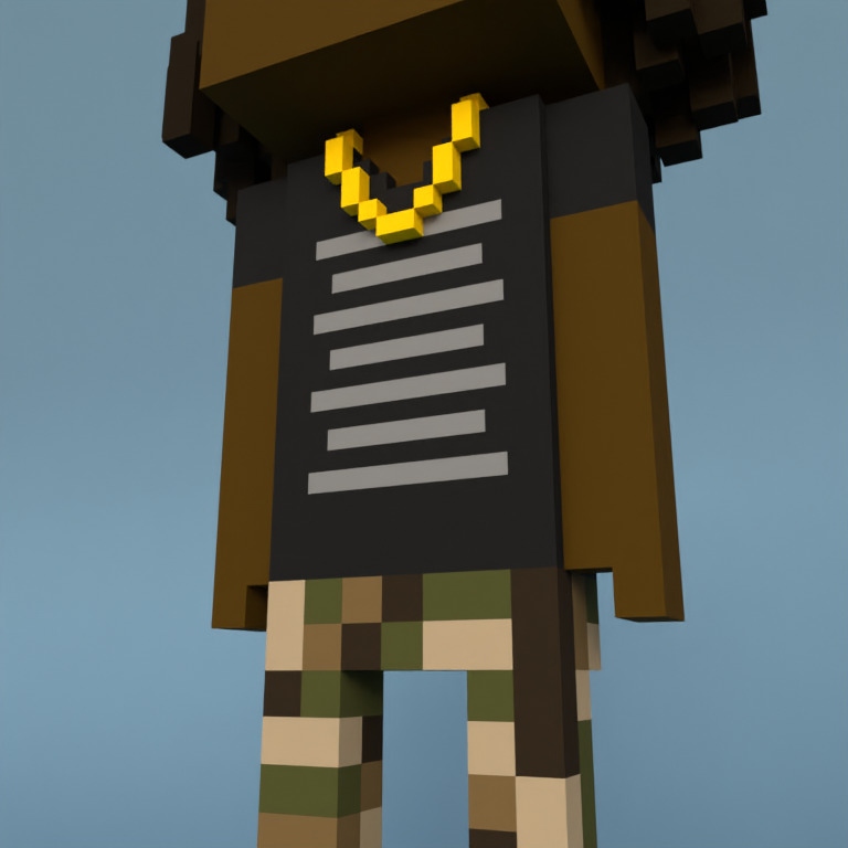 Meebit #13984 — Outfit