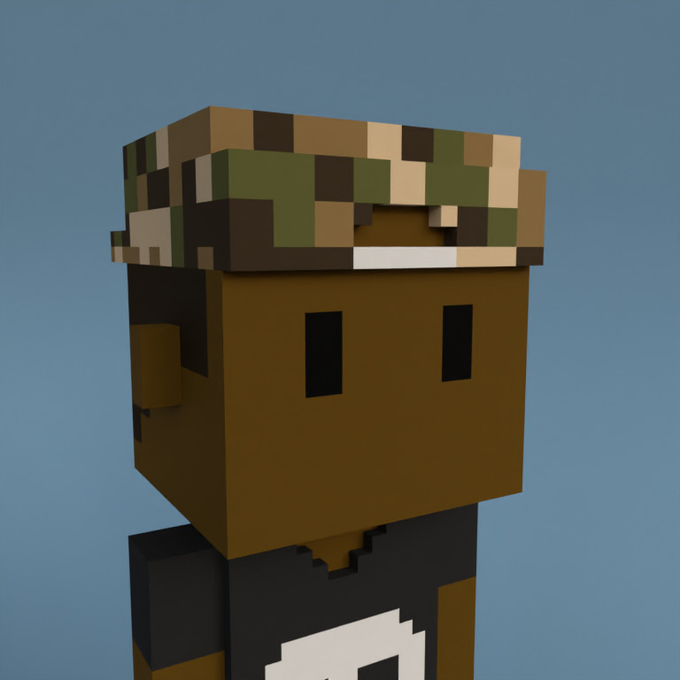 Meebit #13987 — Portrait