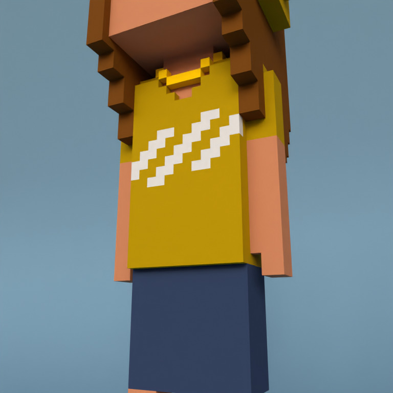 Meebit #14003 — Outfit