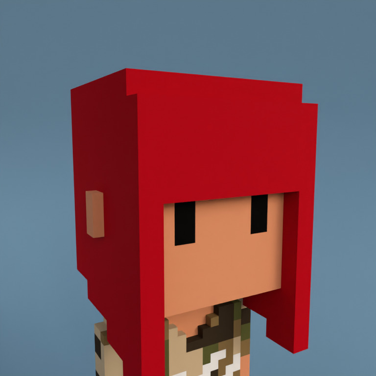 Meebit #14006 — Portrait
