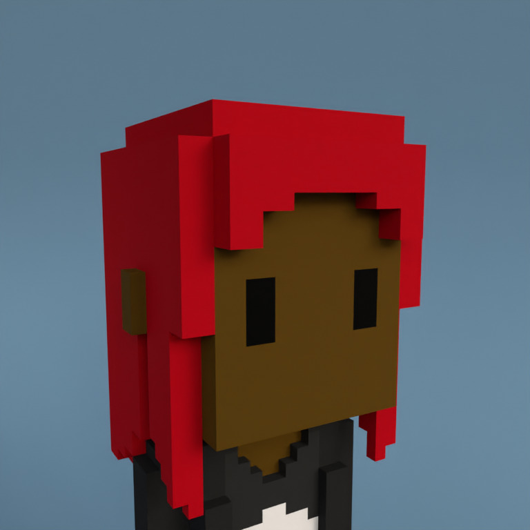 Meebit #14008 — Portrait