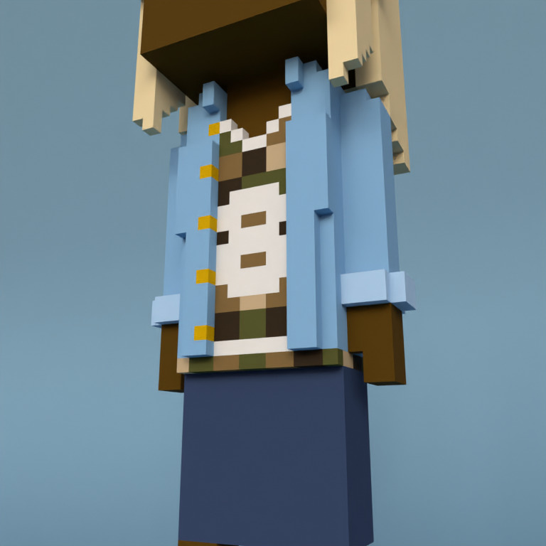 Meebit #14011 — Outfit