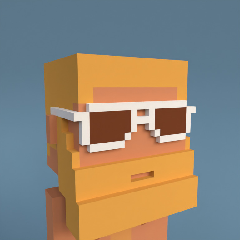 Meebit #14013 — Portrait