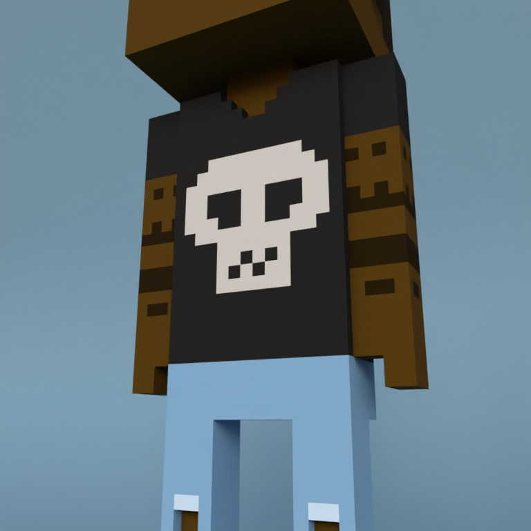 Meebit #14015 — Outfit