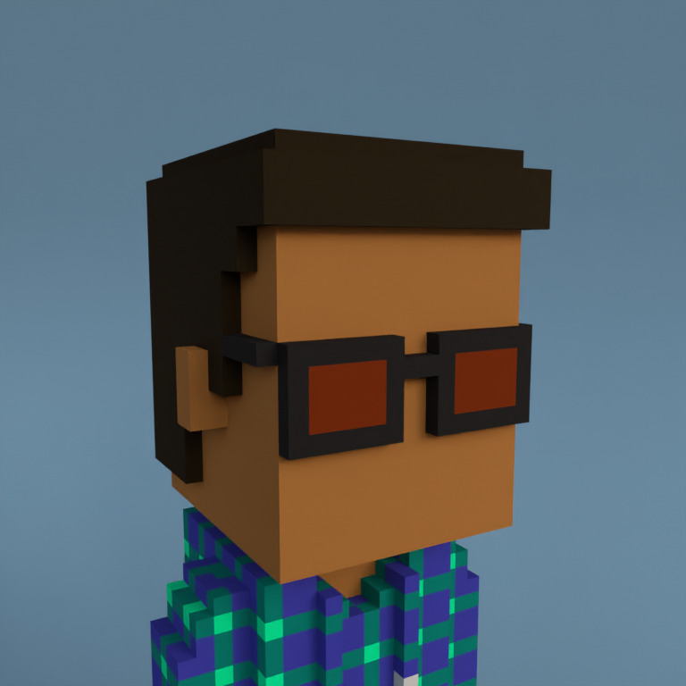 Meebit #14016 — Portrait
