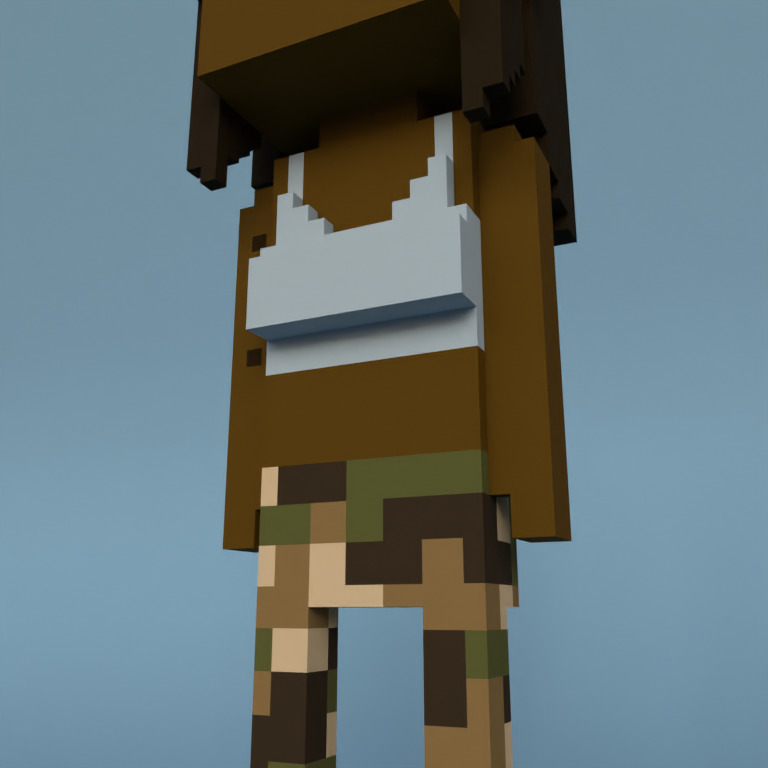Meebit #14033 — Outfit