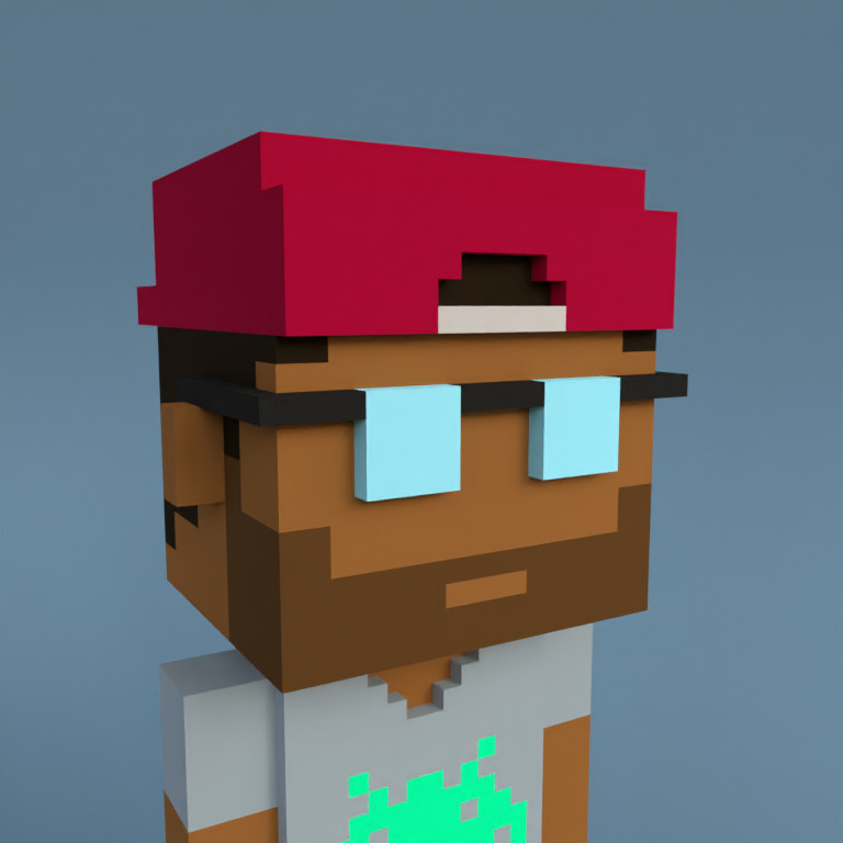 Meebit #14037 — Portrait