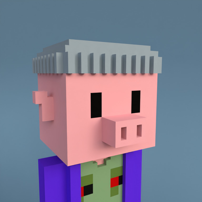 Meebit #14042 — Portrait
