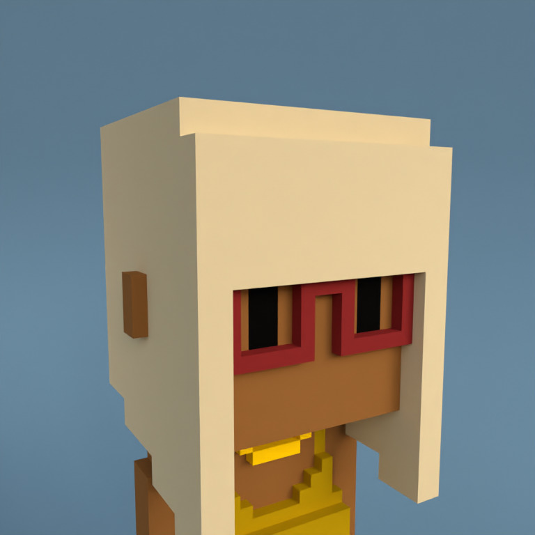 Meebit #14047 — Portrait