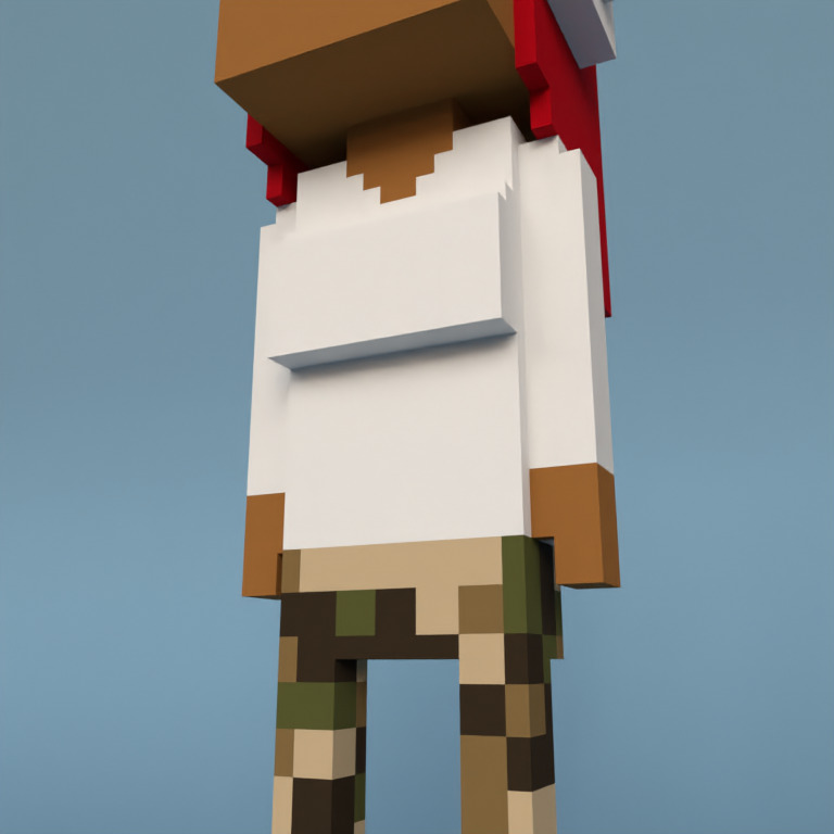 Meebit #14061 — Outfit