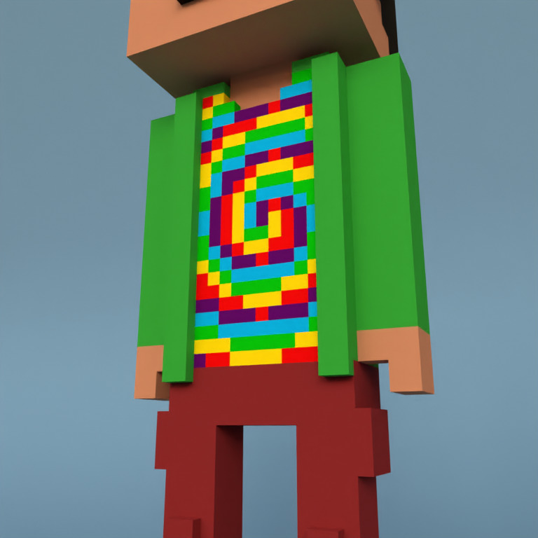 Meebit #14132 — Outfit
