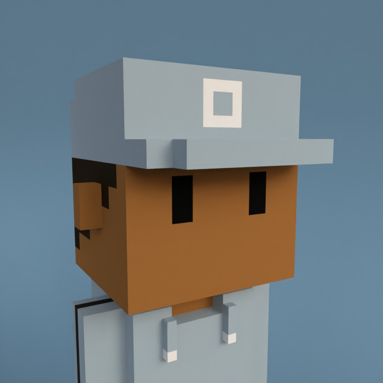 Meebit #14208 — Portrait