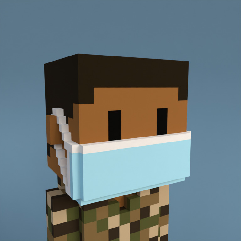 Meebit #14244 — Portrait