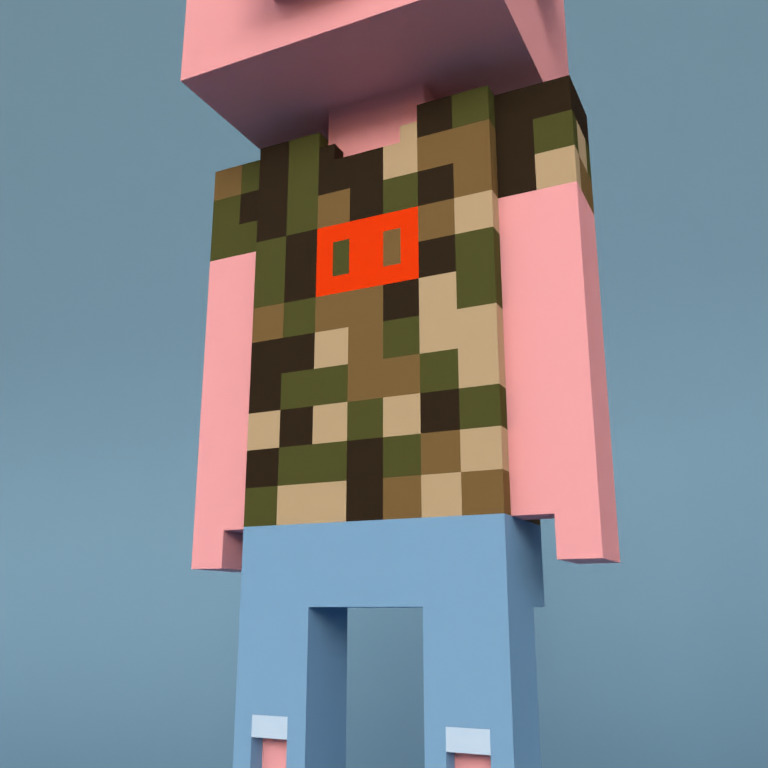 Meebit #14267 — Outfit
