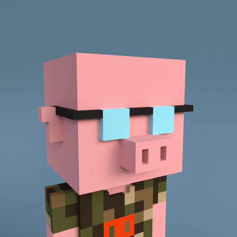 Meebit #14267 — Portrait
