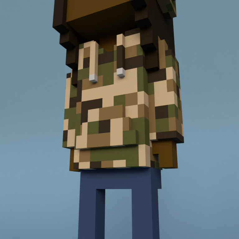Meebit #14296 — Outfit