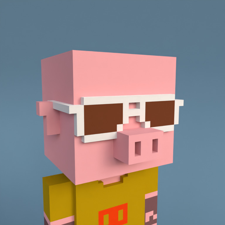 Meebit #14302 — Portrait