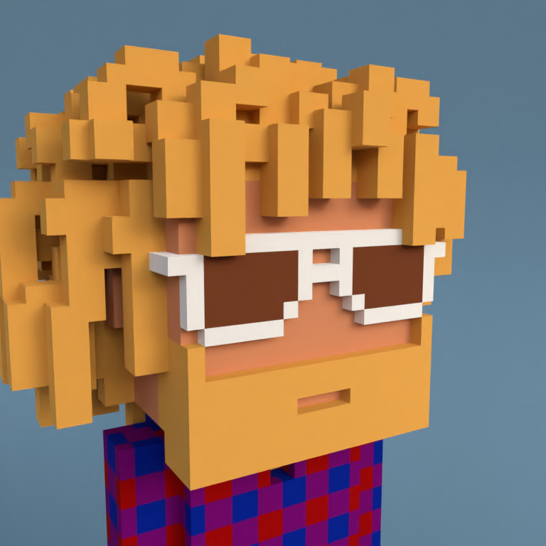 Meebit #14318 — Portrait