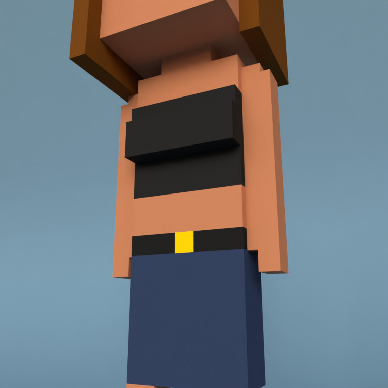 Meebit #14323 — Outfit