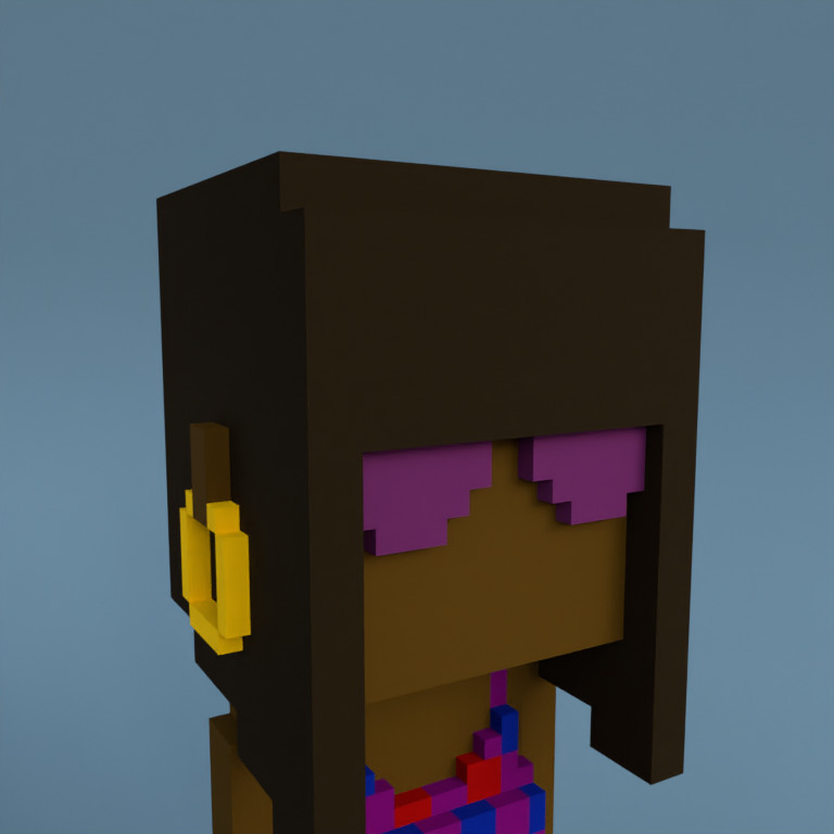 Meebit #14392 — Portrait