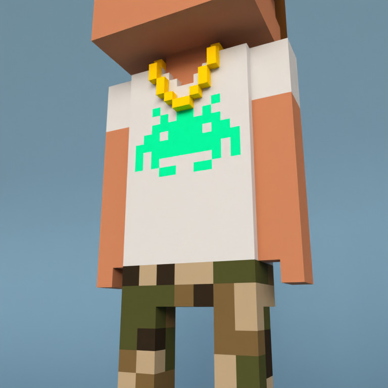 Meebit #14416 — Outfit