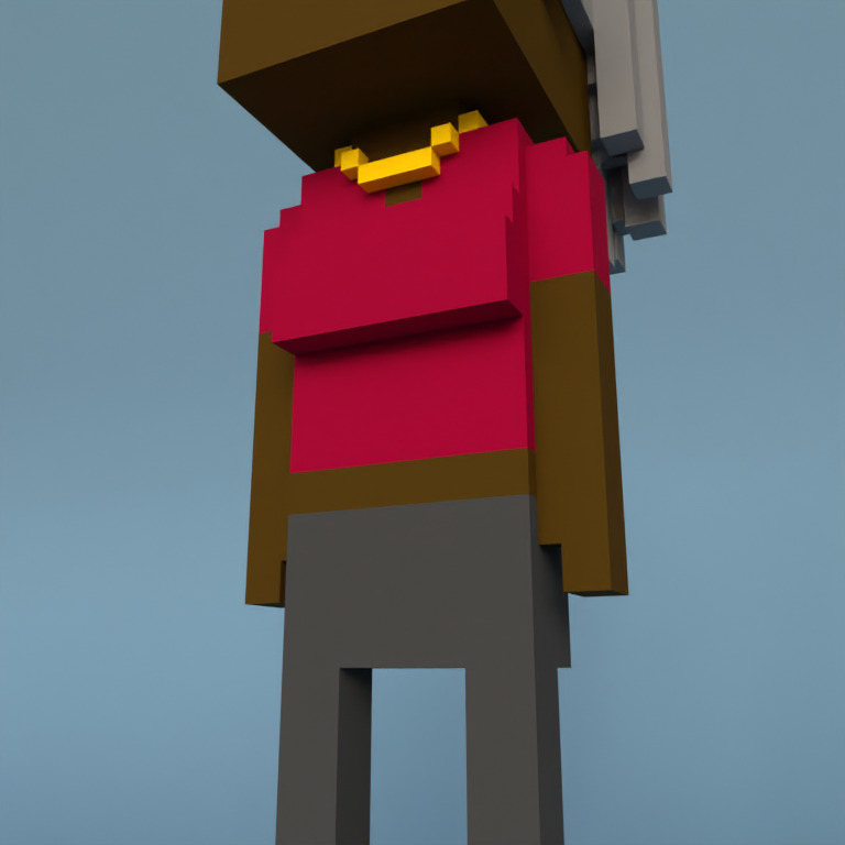 Meebit #14422 — Outfit