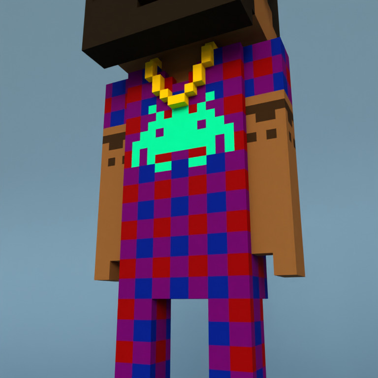 Meebit #14437 — Outfit