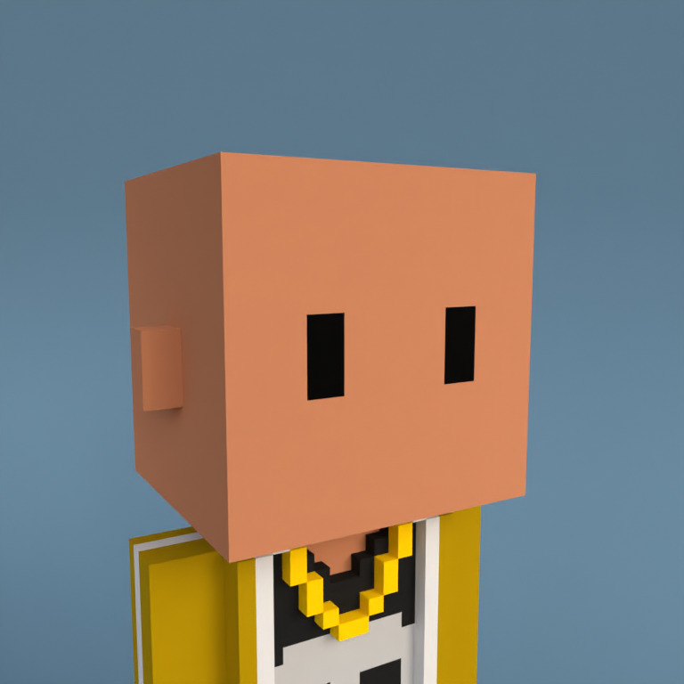 Meebit #14487 — Portrait