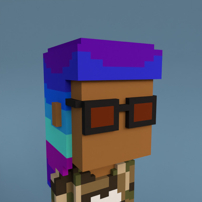Meebit #14498 — Portrait