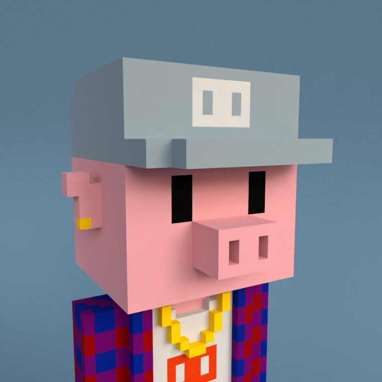 Meebit #14521 — Portrait