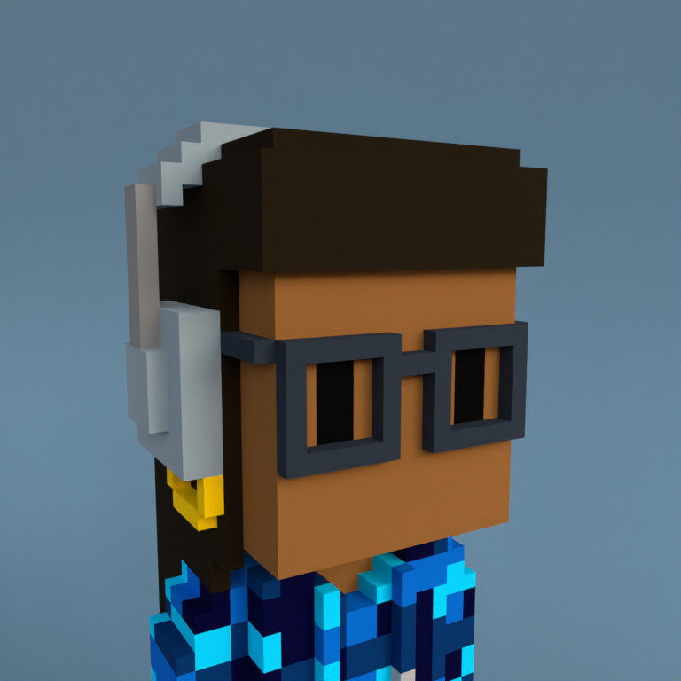 Meebit #14596 — Portrait