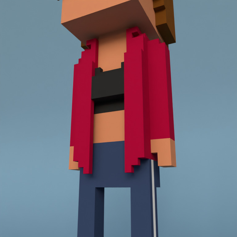 Meebit #14618 — Outfit