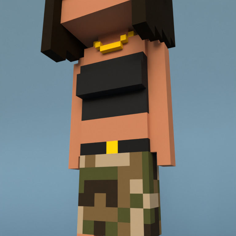 Meebit #14629 — Outfit