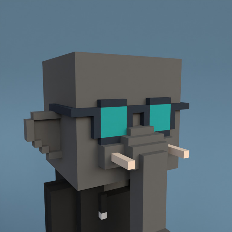 Meebit #14719 — Portrait