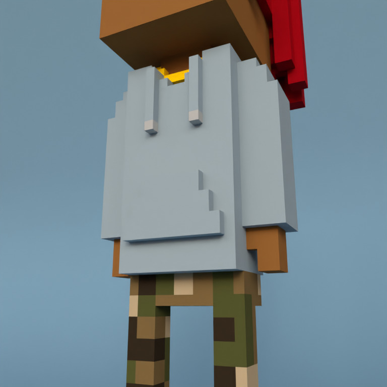 Meebit #14722 — Outfit