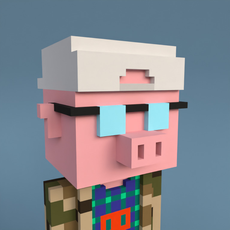 Meebit #14739 — Portrait