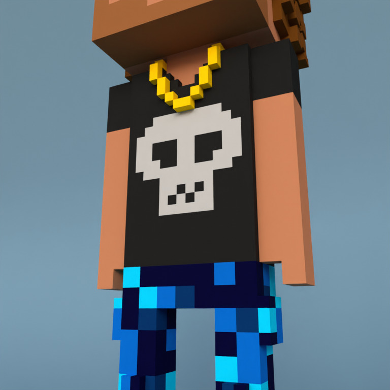Meebit #14747 — Outfit